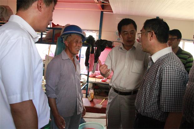 住建部赴安徽三建公司调研劳务用工情形