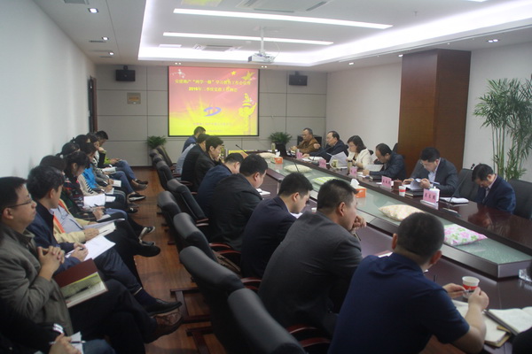 安建地产公司召开“两学一做”学习教育事情聚会