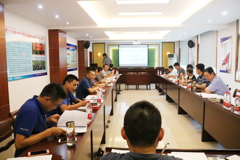 广德S215项目召开施工方案变换专家论证会