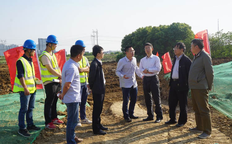 集团公司副总司理王厚良赴合肥轨道交通4号线项目调研