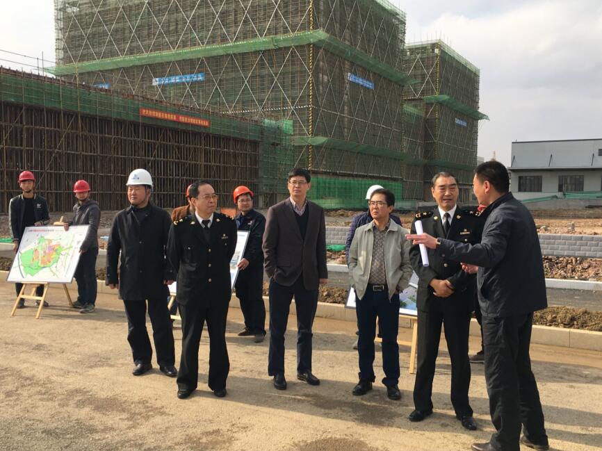 合肥海关副关长柳德生赴安徽三建空港保税物流中心项目检查指导