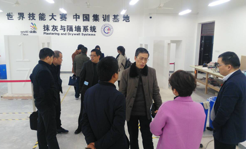 安徽365英国上市技师学院学习考察浙江建设技师学院