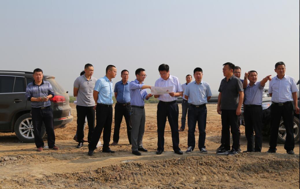 淮北市副市长胡百平现场调理中湖治理区征地拆迁遗留问题