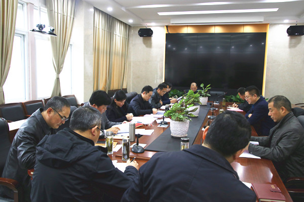 安徽三建公司党委召开2016年度向导班子民主生涯会