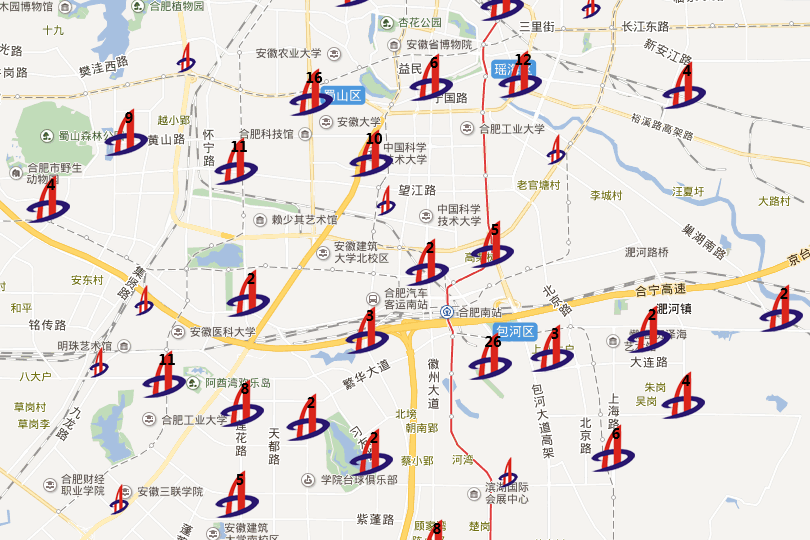 基于海量点聚合算法的PC端集团实时项目地图系统V2.0正式升级发版上线运行