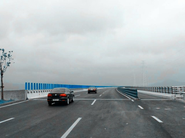 安徽路港公司S316巢湖段改365英国上市程裕溪河特大桥正式通车
