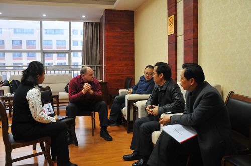 德资企业来安建技师学院洽谈相助事宜