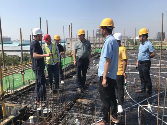 安徽一建组织开展劳务班组观摩交流活动