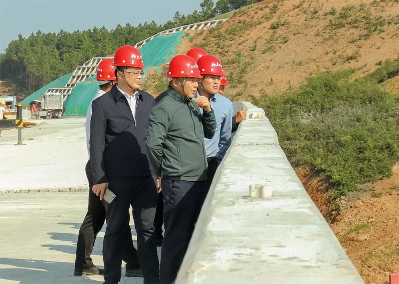 集团公司到皖南在建项目开展创号验收事情