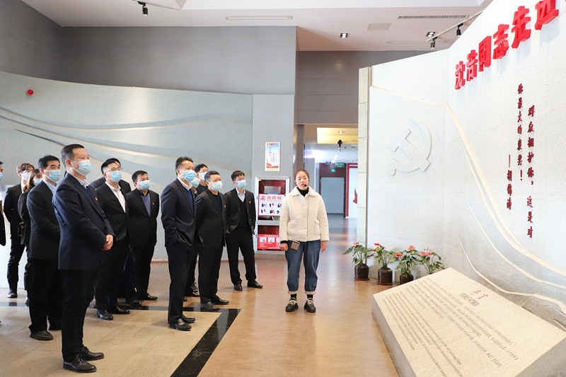践行小岗精神，，，，强化使命继续，，，，砥砺奋进实力---安建建材机关党总支、一分公司党支部赴“小岗村”开展主题党日活动  