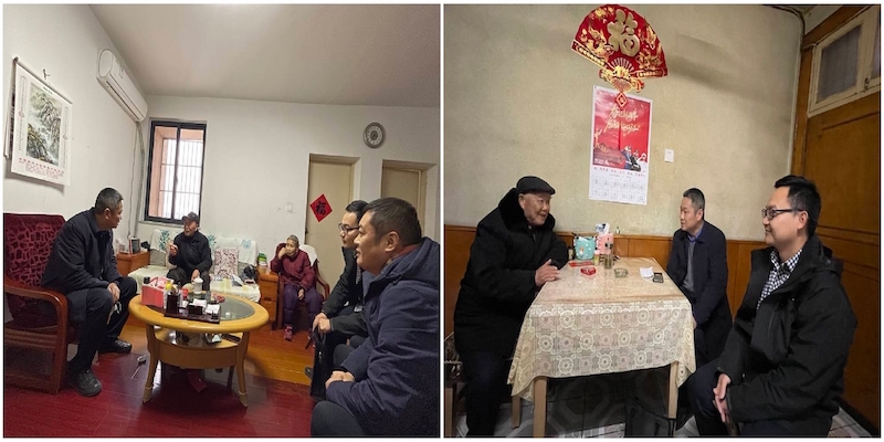 安徽路港公司向导开展春节走访慰问送温暖活动