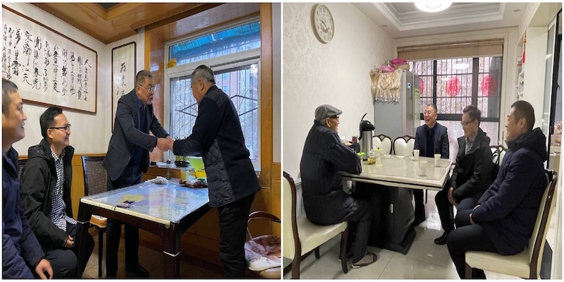 安徽路港公司向导开展春节走访慰问送温暖活动