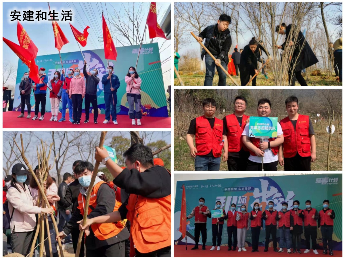 学雷锋 践行动 温顺地产开展“学雷锋月”活动 系列报道二：弘扬雷锋精神 共建绿色家园