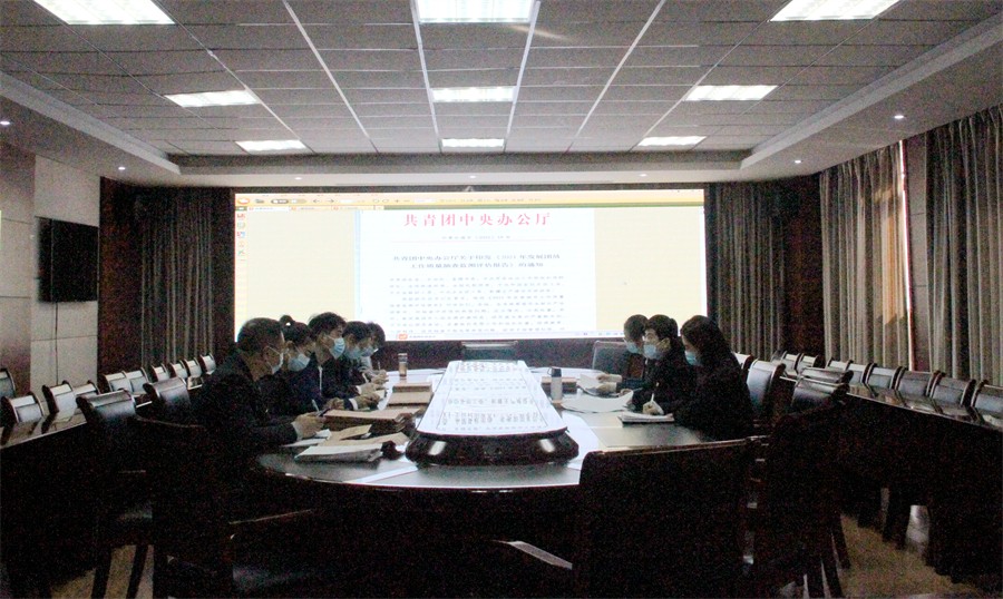 安徽365英国上市技师学院团委组织召开团中央规范生长团员专项学习聚会 