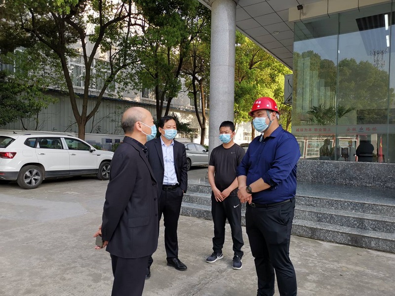 赵时运赴联系点单位暗访疫情防控事情 