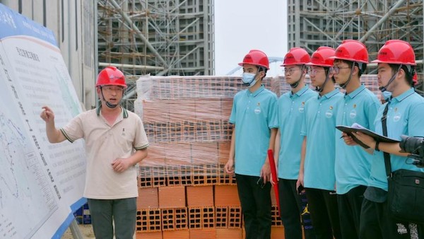 安徽路港派河口船闸项目举行合肥工业大学土木与水利工程学院“十年工程影象”大学生暑期社会实践活动启动仪式