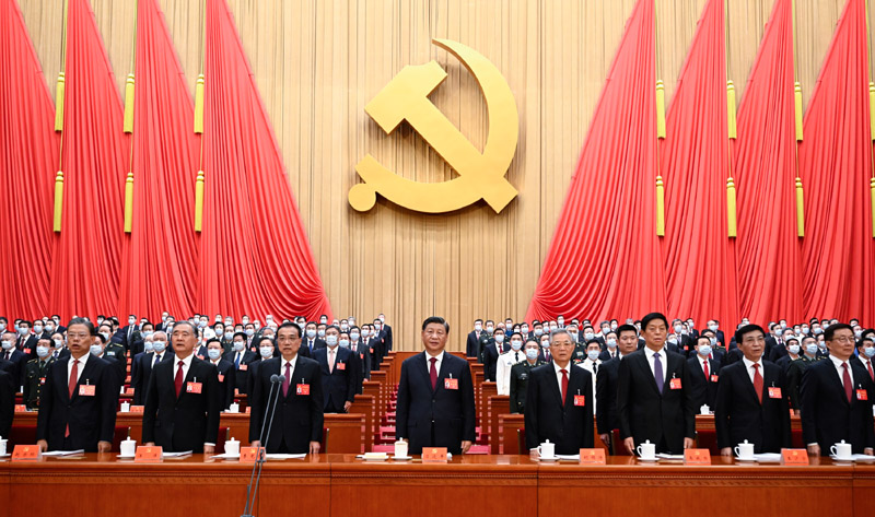 中国共产党第二十次天下代表大会在京开幕 习近平代表第十九届中央委员会向大会作报告