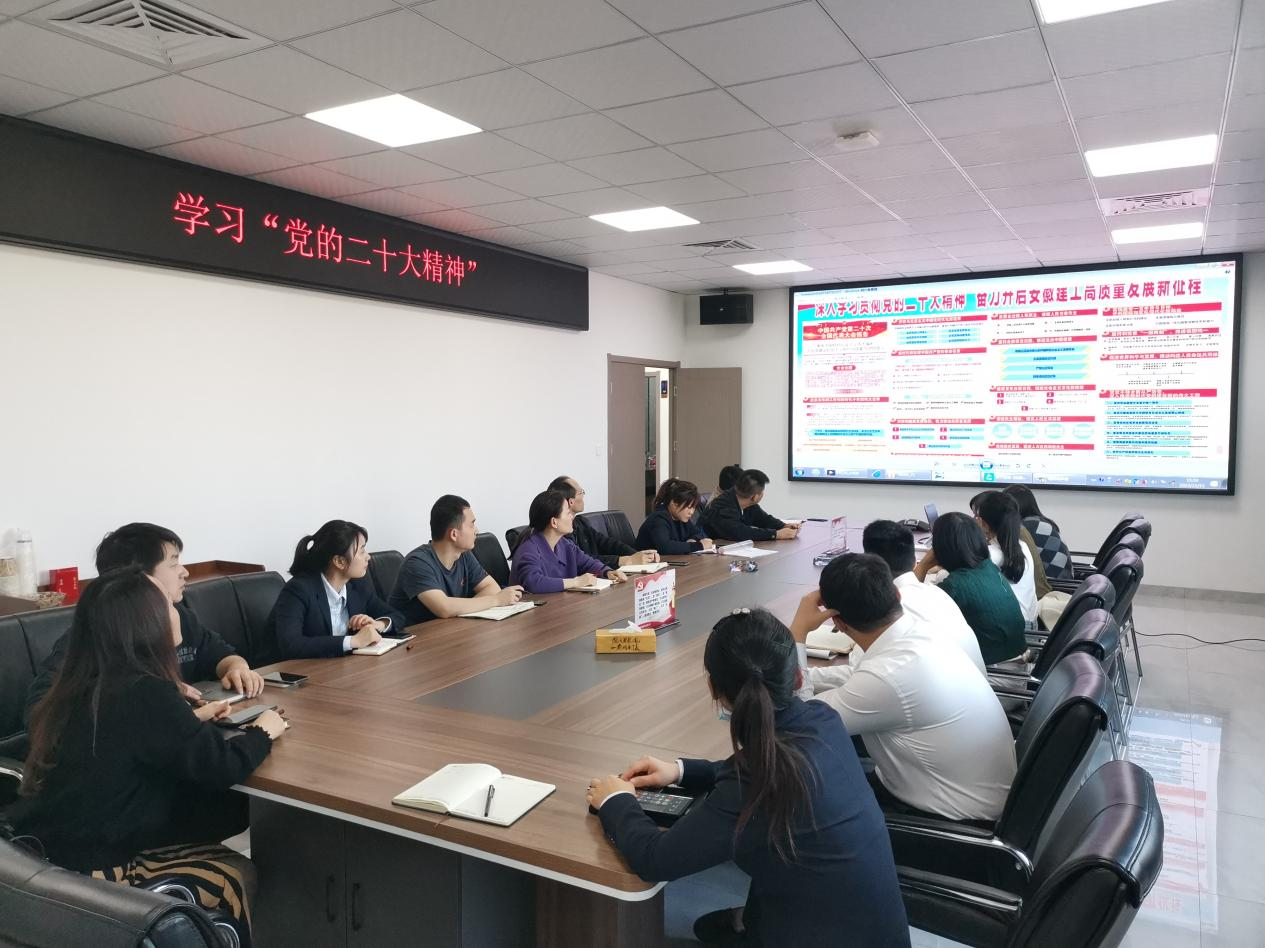 头脑旌旗领航向 砥砺奋进新征程：温顺地产集团深入学习宣传贯彻党的二十大精神系列报道二