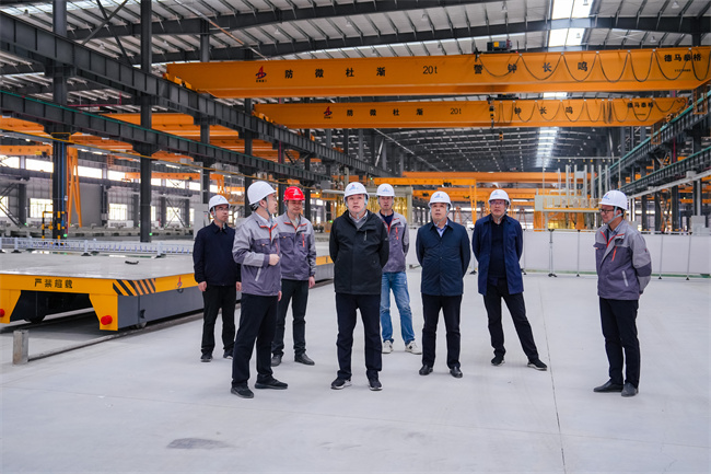 路桥集团党委书记、董事长任杰赴交通智造公司调研指导