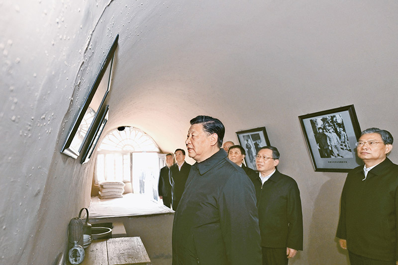 习近平：为实现党的二十大确定的目的使命而团结奋斗