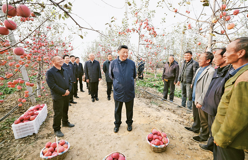 习近平：为实现党的二十大确定的目的使命而团结奋斗