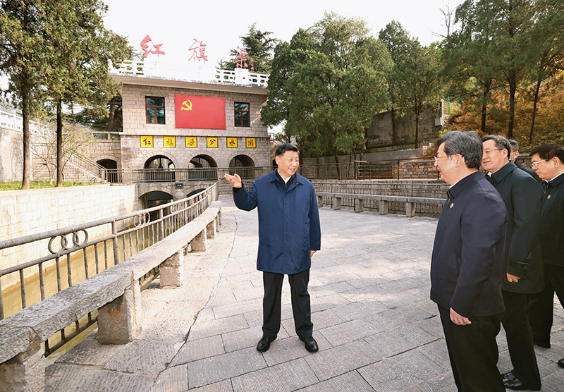 习近平：为实现党的二十大确定的目的使命而团结奋斗