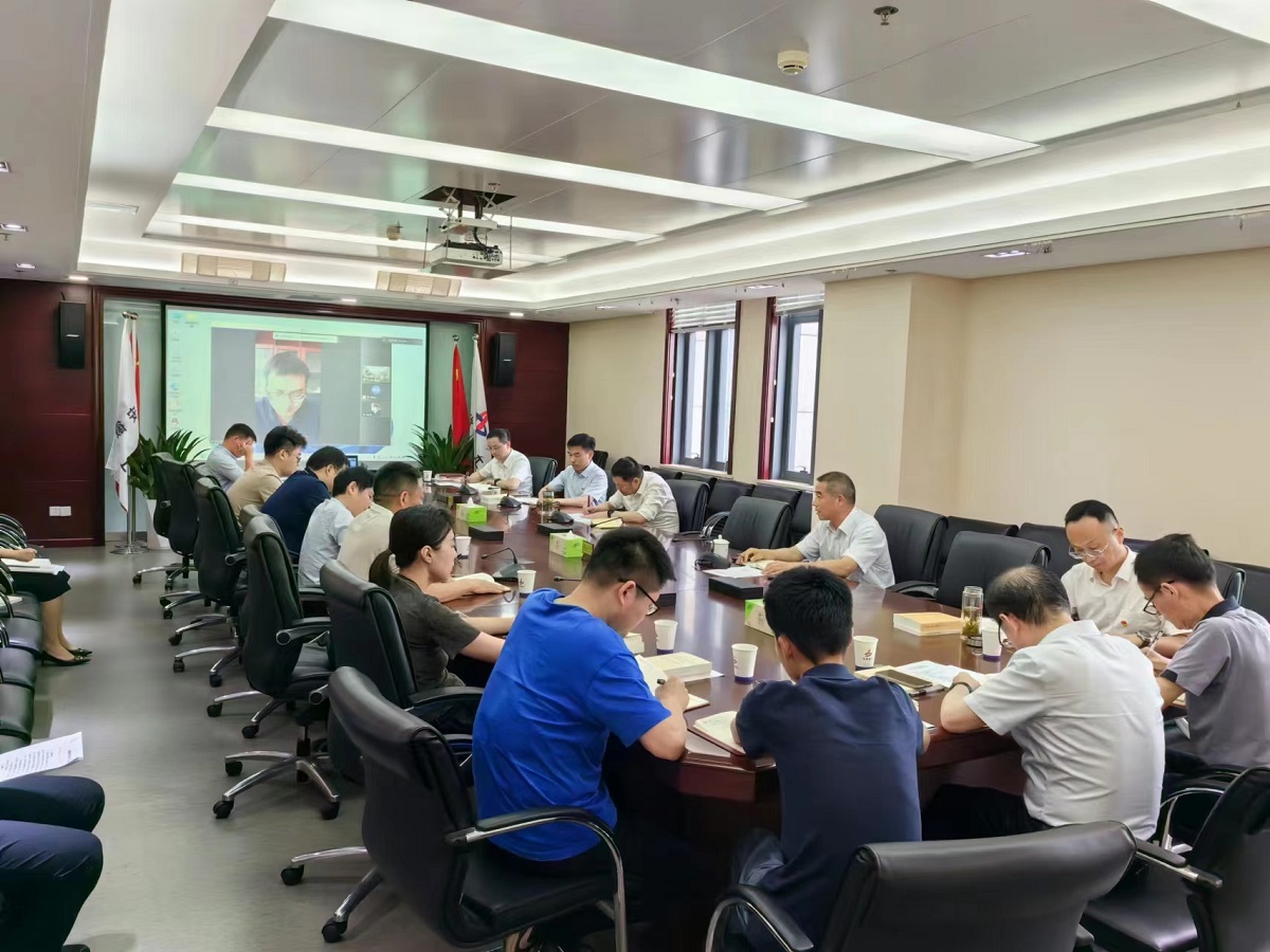 机关第三党支部开展主题教育“三问”交流钻研