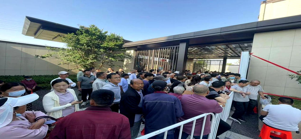 【销售去化战旗扬】长城置业固镇项目锚定目的勇争先