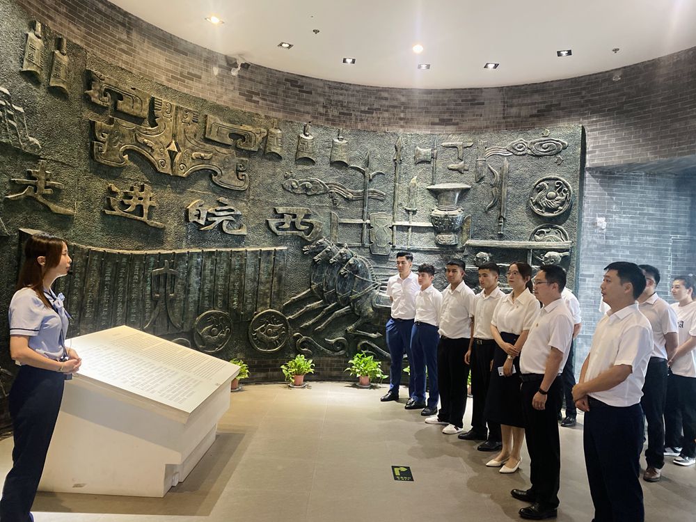 合肥旅馆、六安旅馆党支部开展“皖疆一家亲 永远跟党走”支部联建主题党日活动