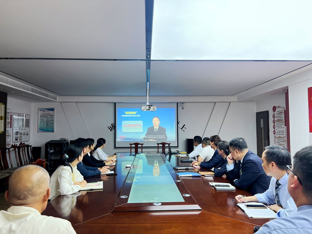 增强国防教育 厚植爱国情怀 | 蚌埠旅馆组织开展“全民国防教育月”活动