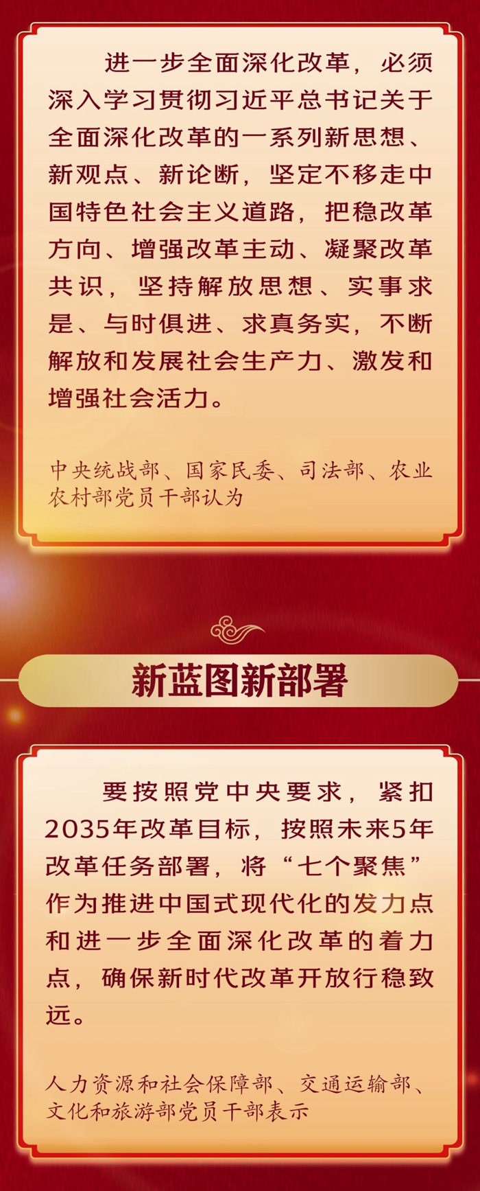 深入学习贯彻党的二十届三中全会精神，，，，，他们这样说
