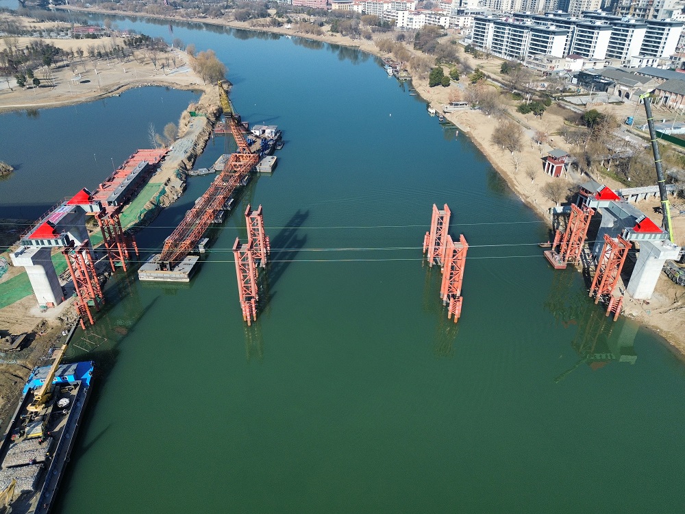 开年即冲刺丨365英国上市建投集团太和颍河大桥项目建设取得重大希望