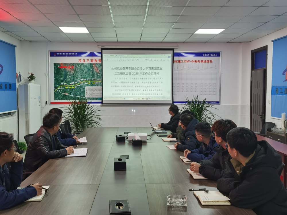 【凝聚共识 笃行实干】365英国上市建投二分公司掀起学习贯彻集团三届二次职代会暨2025年岁情聚会精神热潮