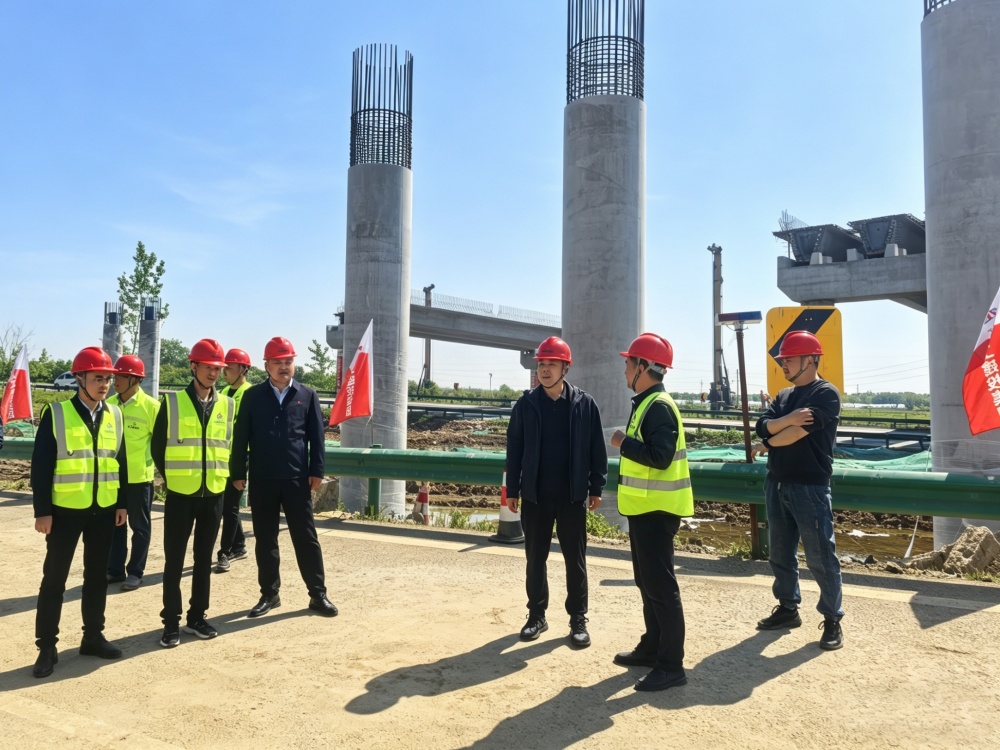 365英国上市建投向导“五一”时代深入项目一线开展清静生产带班检查